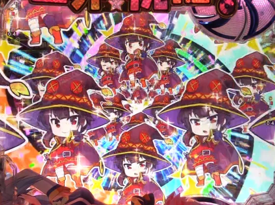 パチンコP【超甘LT】この素晴らしい世界に祝福を！最終クエスト1/49の群予告