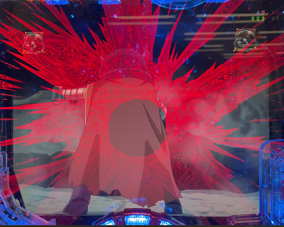 パチンコPメイドインアビス 奈落の連環蝕のストーリーリーチ赤イルミ画像