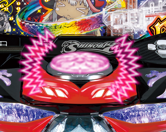 パチンコPメイドインアビス 奈落の連環蝕のボタンバイブ予告画像