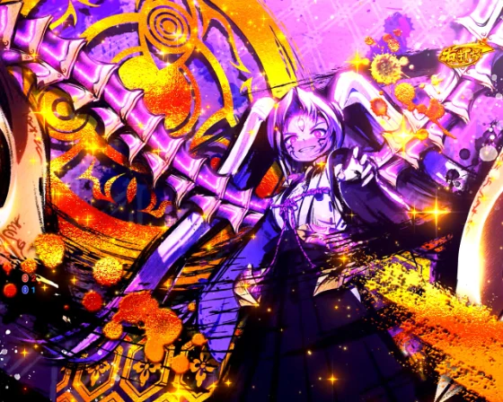 パチンコP戦国乙女7 終焉の関ヶ原 LLサイズ 299ver.のカシン降臨画像