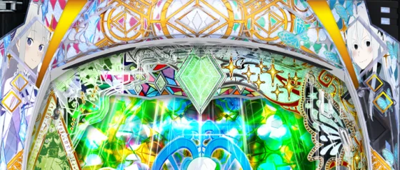 パチンコＰ Reゼロから始める異世界生活 season2 １２９ver.の天空フラッシュ