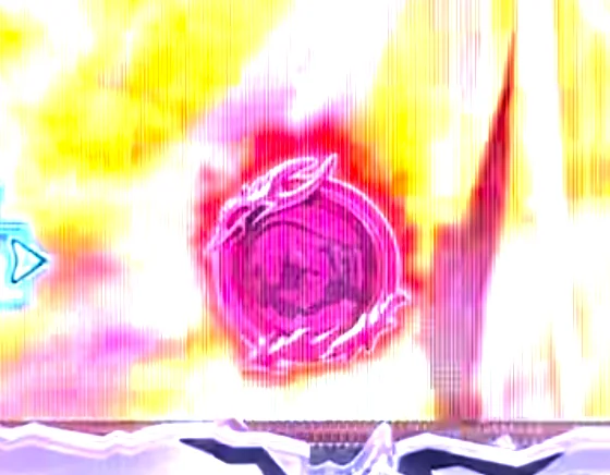 P リングにかけろ1 129ver.の保留変化予告赤保留の画像