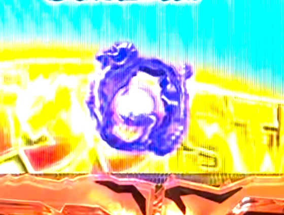 P リングにかけろ1 129ver.の保留変化予告紫保留の画像