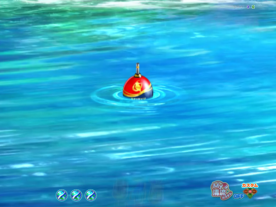 パチンコPA清流物語4 ウキウキ79ver.のカメラズーム予告