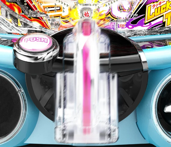 P閃乱カグラ 189大入りver.の変動開始バイブ予告の画像