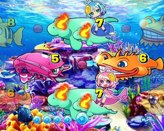 こばぴた図柄張り付き