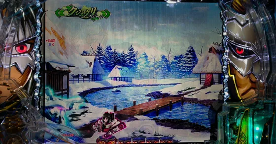 Pフィーバーうたわれるもの LT-Light ver.の眼光フラッシュ