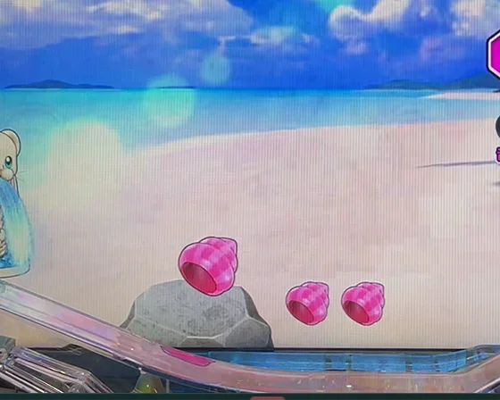 保留変化演出（リゾートエリア）