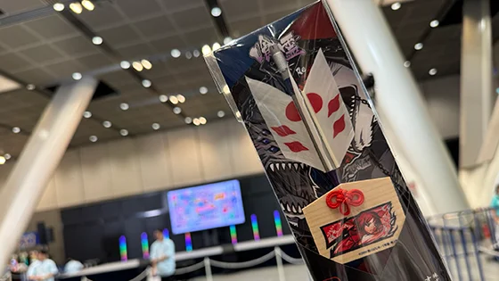 みんなのパチンコ・パチスロサミット 2026の「Lパチスロ 喰霊-零-Re オリジナル破魔矢」
