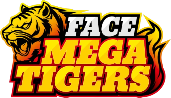 フェイス目がタイガースロゴ