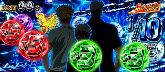 シューティングゾーン中の液晶画面