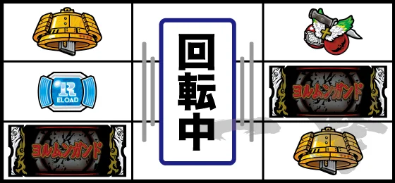 停止形（右下がりベルテンパイ）