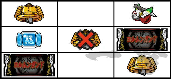 停止形（ベルテンパイハズレ）
