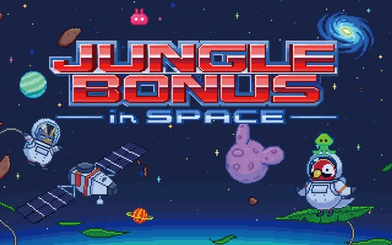 ジャングルボーナスインスペースの突入画面