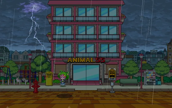 通常時の液晶演出