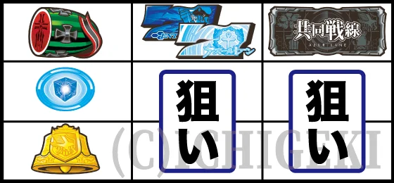 L アズールレーン THE ANIMATIONのスイカ停止時の打ち方