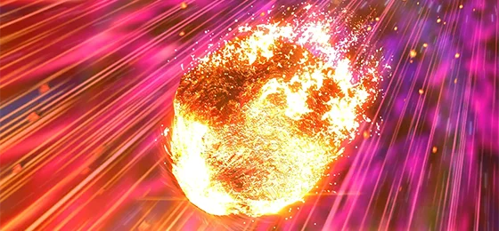 スマスロ バベルの流星演出の隕石パターン