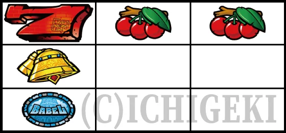 スマスロ バベルのリーチ目の停止型12