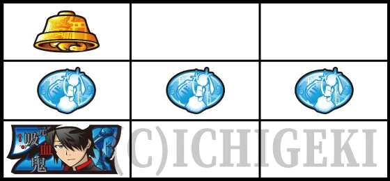 青7狙い時の停止形（リプレイ）