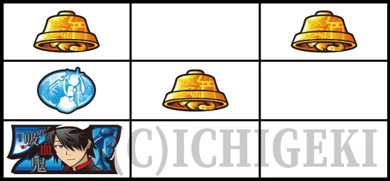 青7狙い時の停止形（チャンス目1）