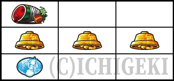 青7狙い時の停止形（強ベルA）