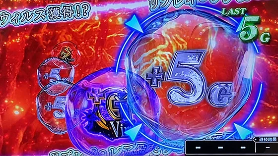 ゲーム数上乗せ：+5G