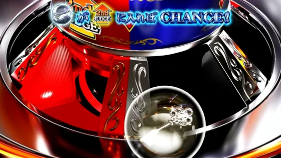 1stジャッジ中の液晶画面