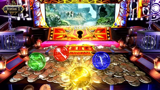 赤や金ボール出現時