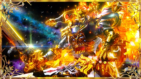 AT終了画面：覚醒ギルガメッシュ