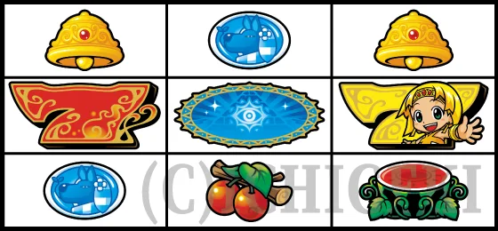 クレアの秘宝伝 ～はじまりの扉と太陽の石～ ボーナストリガーver.のリーチ目の停止型20