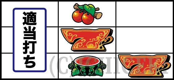 クレアの秘宝伝 ~はじまりの扉と太陽の石~ ボーナストリガーver.の右リール下段赤7停止時の打ち方