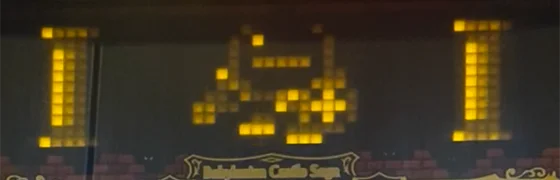 SLOTドルアーガの塔のキャラナビ演出ブラックナイト