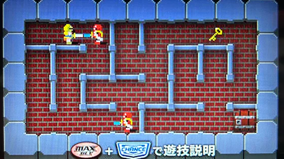 SLOTドルアーガの塔のDC中のゲームマップ