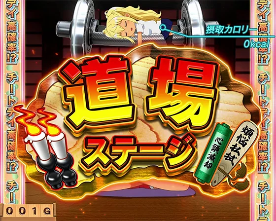 ダンベル何キロ持てる スロットの道場ステージ