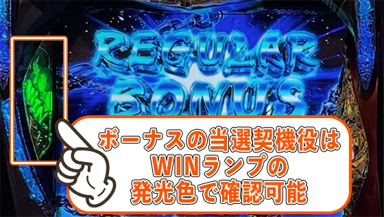 ボーナス当選契機役