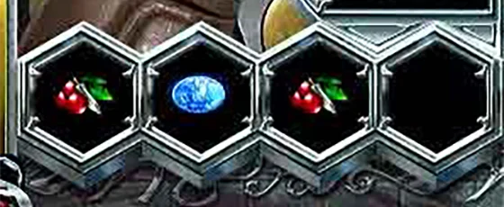 枠内に複数レア役成立時