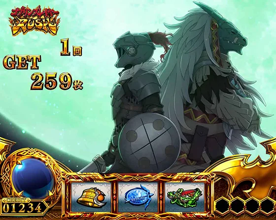 AT終了画面：ゴブリンスレイヤー＆リザードマン