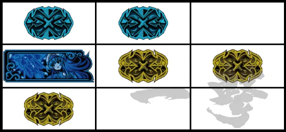 兜役の停止形（一例）