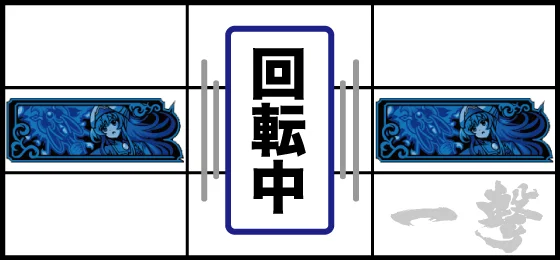 狙えカットイン発生時の停止形：逆はさみ時