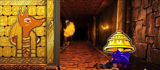 左の壁を開けてリプレイ