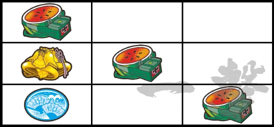 右下がりスイカ