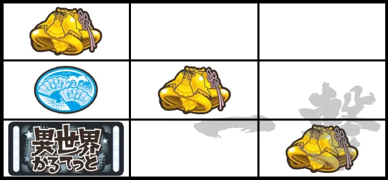 BAR下段停止時のベル