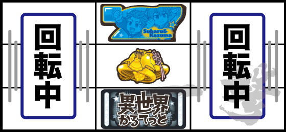 青7ベルBAR停止時