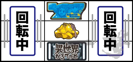 青7ベルBAR停止時