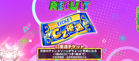 CZ優遇チケット