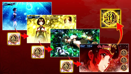 エピソード進行で報酬獲得