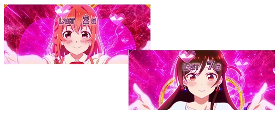 ヒロインルーレット演出：墨と千鶴