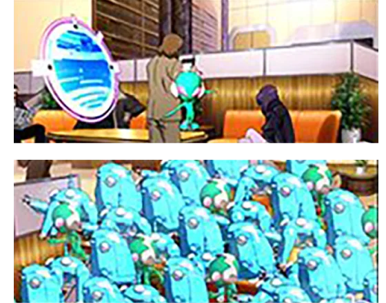 エイリやん出現