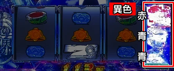 色ベル連続メーター（異色）