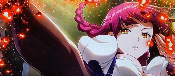 L 荒野のコトブキ飛行隊の連続演出:ハイジャックを防止せよ(突カットイン)